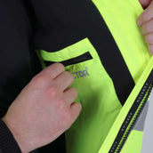 Equi-Flector by Shires Reflektierende Jacke Lang Gelb Equi-Flector by Shires Reflektierende Jacke Lang Gelb