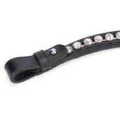 Velociti by Shires Stirnriemen GARA Iridescent Diamante Schwarz Velociti by Shires Stirnriemen GARA Iridescent Diamante Schwarz