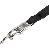 Shires Anbindestrick Bungee Breakaway Schwarz Shires Anbindestrick Bungee Breakaway Schwarz