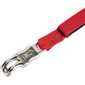 Shires Anbindestrick Bungee Breakaway Rot Shires Anbindestrick Bungee Breakaway Rot