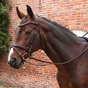 Velociti by Shires Zügel Lusso Elite Pro SureGrip Havanna Velociti by Shires Zügel Lusso Elite Pro SureGrip Havanna