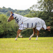 Shires Fliegendecke Highlander plus Sun Shade Combo Grau Shires Fliegendecke Highlander plus Sun Shade Combo Grau