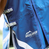 Highlander Original by Shires Winterdecke Turnout 200g mit Halsstück Blau Highlander Original by Shires Winterdecke Turnout 200g mit Halsstück Blau