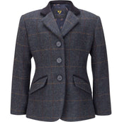 Aubrion by Shires Turnierjacket Saratoga Kinder Juniper Navy Check Aubrion by Shires Turnierjacket Saratoga Kinder Juniper Navy Check