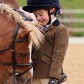 Aubrion by Shires Turnierjacket Saratoga Kinder Rost Check Aubrion by Shires Turnierjacket Saratoga Kinder Rost Check