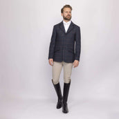 Aubrion by Shires Turnierjacket Saratoga Herren Juniper Navy Check Aubrion by Shires Turnierjacket Saratoga Herren Juniper Navy Check