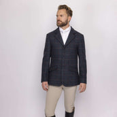 Aubrion by Shires Turnierjacket Saratoga Herren Juniper Navy Check Aubrion by Shires Turnierjacket Saratoga Herren Juniper Navy Check