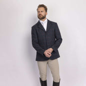 Aubrion by Shires Turnierjacket Saratoga Herren Juniper Navy Check Aubrion by Shires Turnierjacket Saratoga Herren Juniper Navy Check
