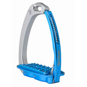 Tech Stirrups Steigbügel Venice Sloped Evo Swarovski Silber/Blau Tech Stirrups Steigbügel Venice Sloped Evo Swarovski Silber/Blau