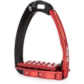 Tech Stirrups Steigbügel Venice Plus EVO Schwarz/Rot Tech Stirrups Steigbügel Venice Plus EVO Schwarz/Rot