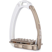Tech Stirrups Steigbügel Venice Plus EVO Silber/Braun Tech Stirrups Steigbügel Venice Plus EVO Silber/Braun