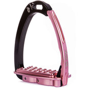 Tech Stirrups Steigbügel Venice Sloped EVO Schwarz/Rosa Tech Stirrups Steigbügel Venice Sloped EVO Schwarz/Rosa