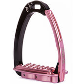 Tech Stirrups Steigbügel Venice Sloped EVO Schwarz/Rosa Tech Stirrups Steigbügel Venice Sloped EVO Schwarz/Rosa