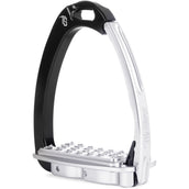 Tech Stirrups Steigbügel Venice Sloped EVO Schwarz/Silber Tech Stirrups Steigbügel Venice Sloped EVO Schwarz/Silber