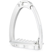 Tech Stirrups Steigbügel Venice Sloped EVO Silber/Silber Tech Stirrups Steigbügel Venice Sloped EVO Silber/Silber