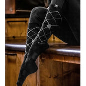 ELT Reitsocken Argyle Schwarz/Blau ELT Reitsocken Argyle Schwarz/Blau