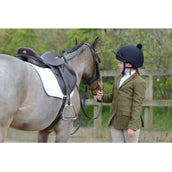 Dublin Turnierjacket Albany Tweed Suede Collar Tailored Kids Braun/Grün Dublin Turnierjacket Albany Tweed Suede Collar Tailored Kids Braun/Grün