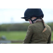 Dublin Turnierjacket Albany Tweed Suede Collar Tailored Kids Braun/Grün Dublin Turnierjacket Albany Tweed Suede Collar Tailored Kids Braun/Grün