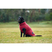 WeatherBeeta Hundedecke ComFiTec Fleece Zip Burgund/Navy WeatherBeeta Hundedecke ComFiTec Fleece Zip Burgund/Navy