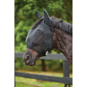 WeatherBeeta Fliegenmaske ComFiTec Double Dart Deluxe mit Ohren Schwarz WeatherBeeta Fliegenmaske ComFiTec Double Dart Deluxe mit Ohren Schwarz