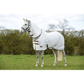 WeatherBeeta Fliegendecke ComFiTec Tyro Mesh Combo Neck White/Green/Burnt Orange WeatherBeeta Fliegendecke ComFiTec Tyro Mesh Combo Neck White/Green/Burnt Orange