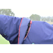 WeatherBeeta ComFiTec Essential Turnout Detach-A-Neck 220g Navy/Burgundy WeatherBeeta ComFiTec Essential Turnout Detach-A-Neck 220g Navy/Burgundy