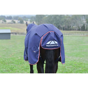 WeatherBeeta ComFiTec Essential Turnout 220g Navy/Burgundy WeatherBeeta ComFiTec Essential Turnout 220g Navy/Burgundy