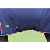 WeatherBeeta ComFiTec Essential Turnout 0g Navy/Burgundy WeatherBeeta ComFiTec Essential Turnout 0g Navy/Burgundy