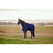 WeatherBeeta ComFiTec Prelim Turnout 220g Navy Embossed Plaid WeatherBeeta ComFiTec Prelim Turnout 220g Navy Embossed Plaid