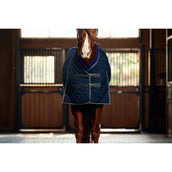 WeatherBeeta Stalldecke ComFiTec 100D Diamond Quilt Detach-A-Neck 220g Navy/Kohle WeatherBeeta Stalldecke ComFiTec 100D Diamond Quilt Detach-A-Neck 220g Navy/Kohle