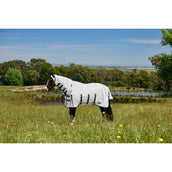 WeatherBeeta Ekzemerdecke ComFiTec Sweet Itch Combo Weiß/Charcoal WeatherBeeta Ekzemerdecke ComFiTec Sweet Itch Combo Weiß/Charcoal