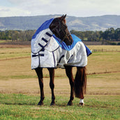 WeatherBeeta ComFiTec Duo Shield Deatch-A-Neck Blau/Silber/Navy WeatherBeeta ComFiTec Duo Shield Deatch-A-Neck Blau/Silber/Navy