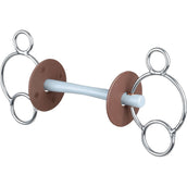 Beris 3-Ring-Trense 3-Rings Comfort Stang Small Soft Weiß Beris 3-Ring-Trense 3-Rings Comfort Stang Small Soft Weiß