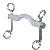 Beris Kandare Gebogen Stang Short Soft Weiß Beris Kandare Gebogen Stang Short Soft Weiß