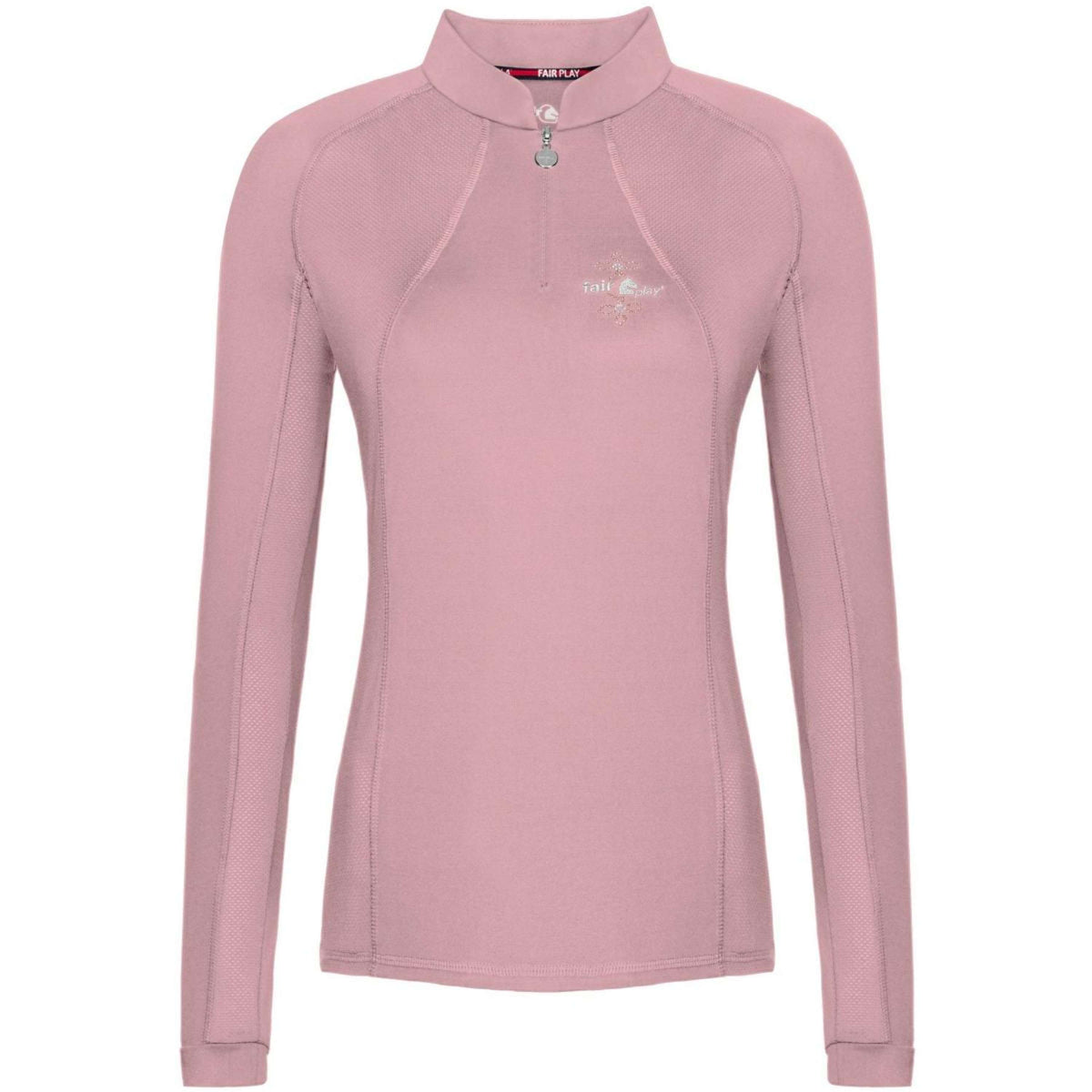 Fair Play Shirt Paula Lange Ärmel Dusty Pink