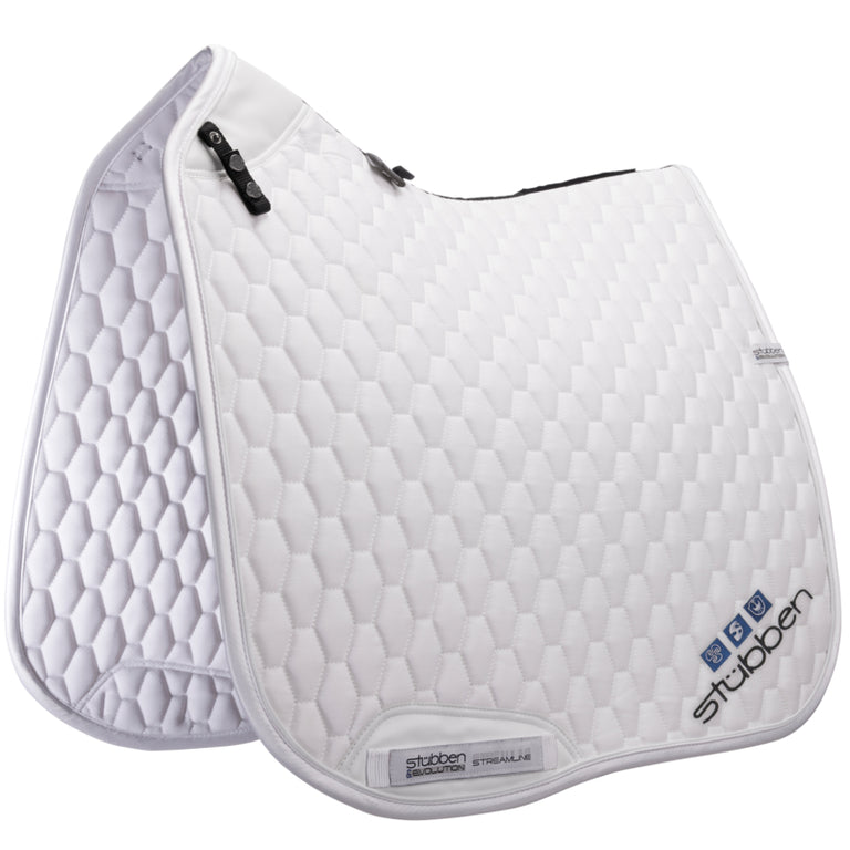 Stübben Schabracke Streamline GEN2 with Logo Dressur Weiß