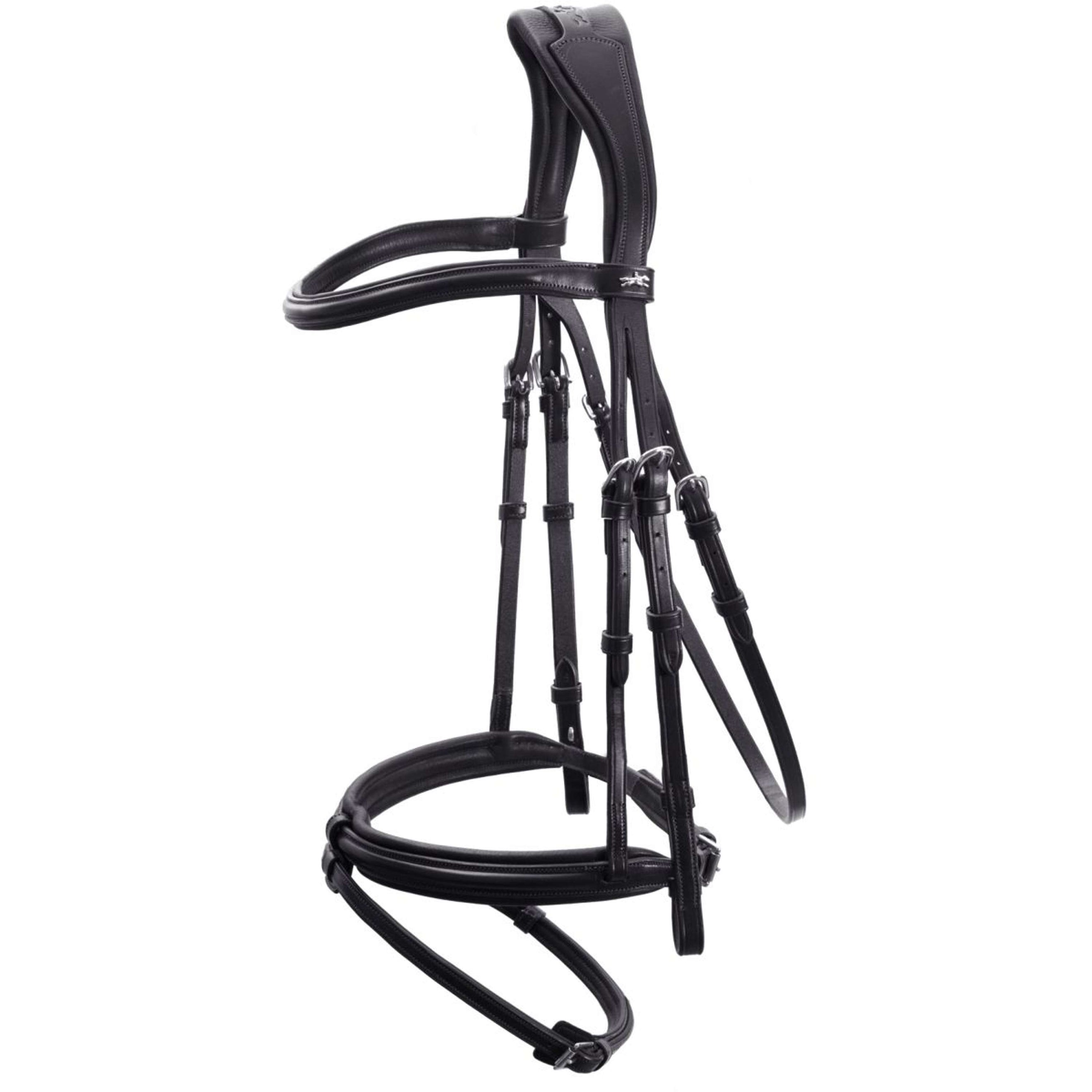 Schockemöhle Trense Premium sports Tokyo Select Schwarz/Silber Schockemöhle Trense Premium sports Tokyo Select Schwarz/Silber