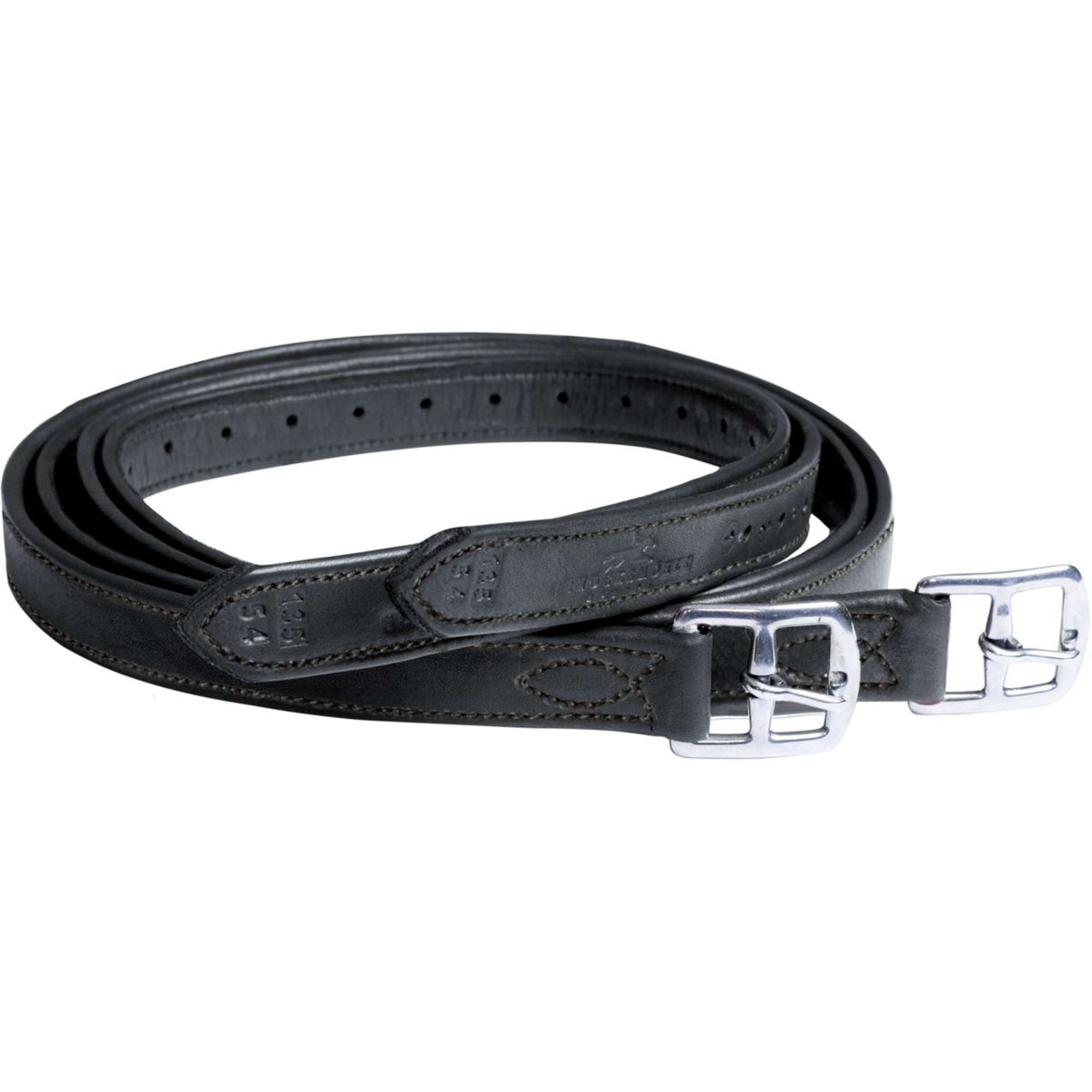 Schockemöhle Steigbügelriemen Chantilly Schwarz/Silber Schockemöhle Steigbügelriemen Chantilly Schwarz/Silber