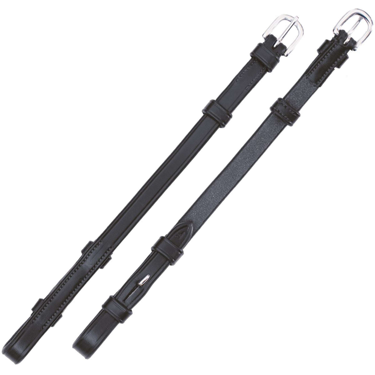 Schockemöhle Backenstücke Select Schwarz/Silber