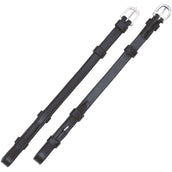 Schockemöhle Backenstücke Select Schwarz/Silber