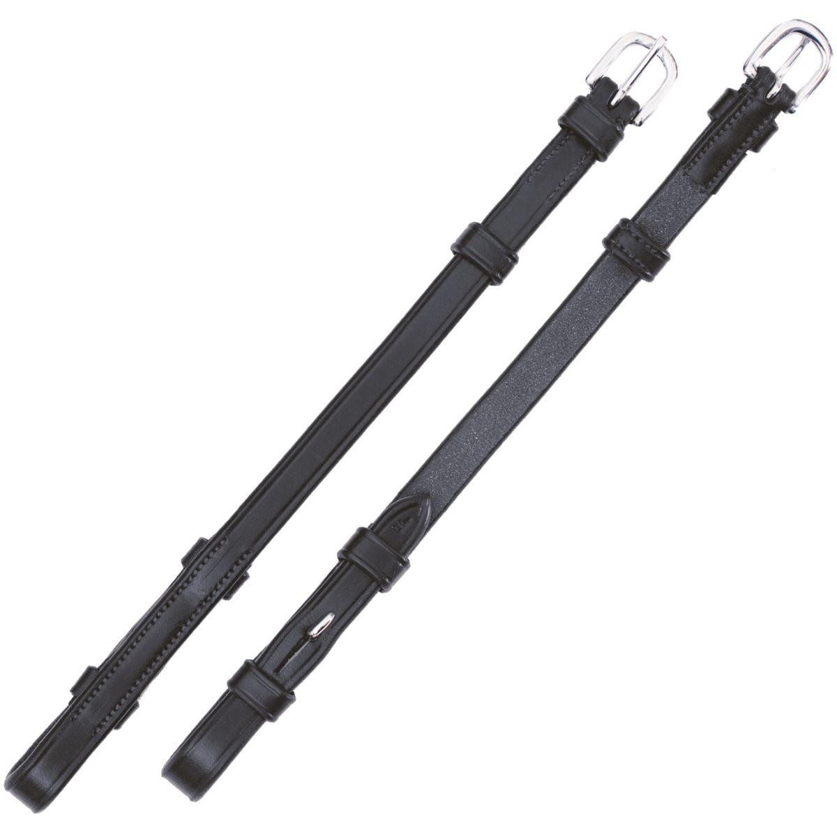 Schockemöhle Backenstücke Select Schwarz/Silber