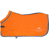 Schockemöhle Abschwitzdecke Premium Logo Fleece Orange