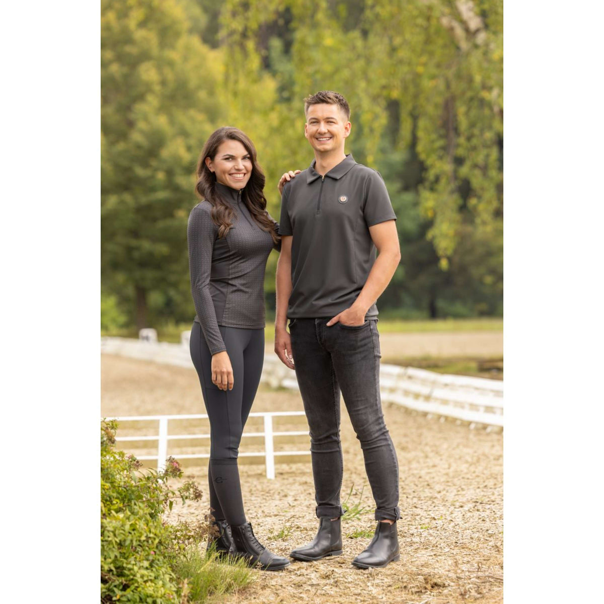 Covalliero Poloshirt Anniversary Herren Graphite