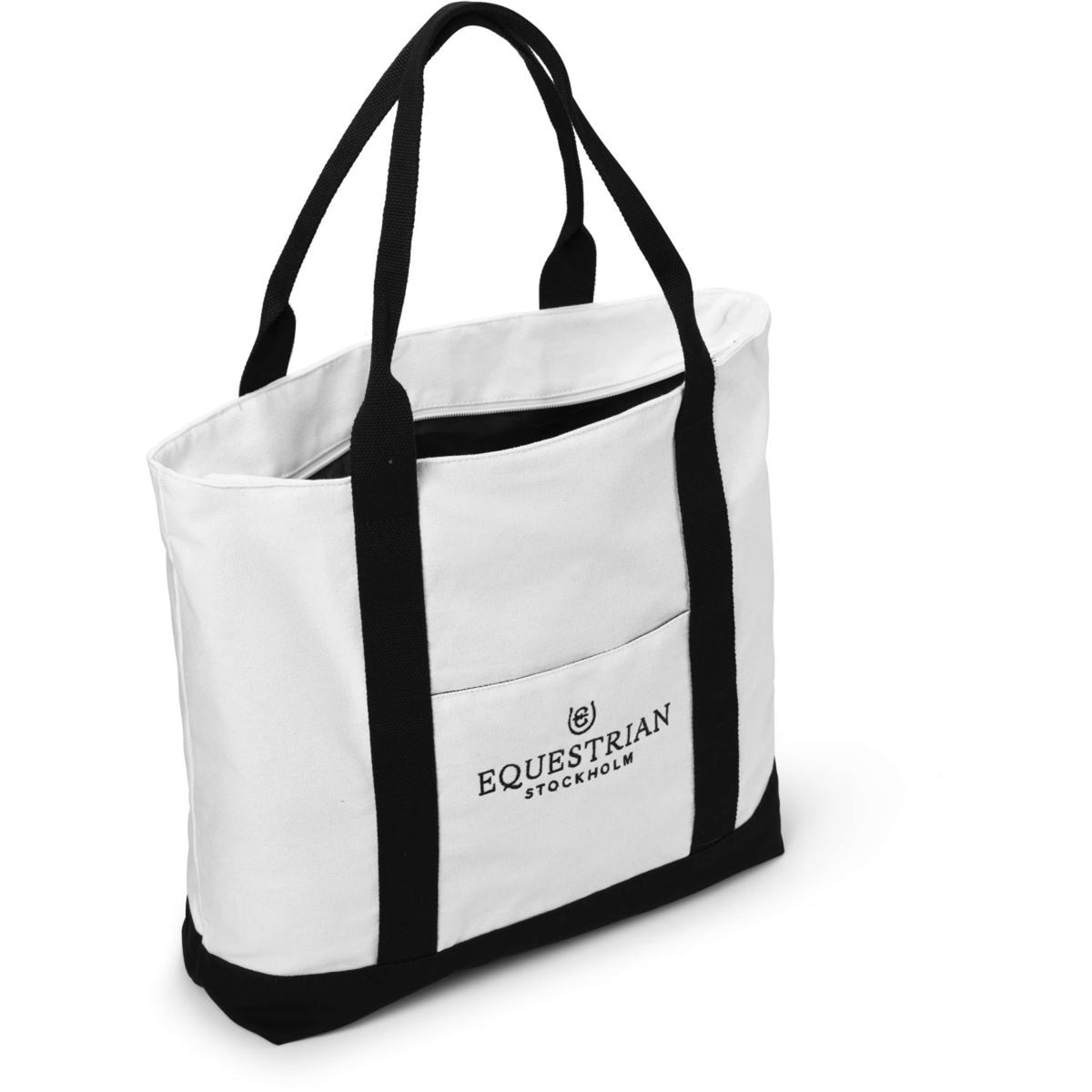 Equestrian Stockholm Tote Bag Weiß