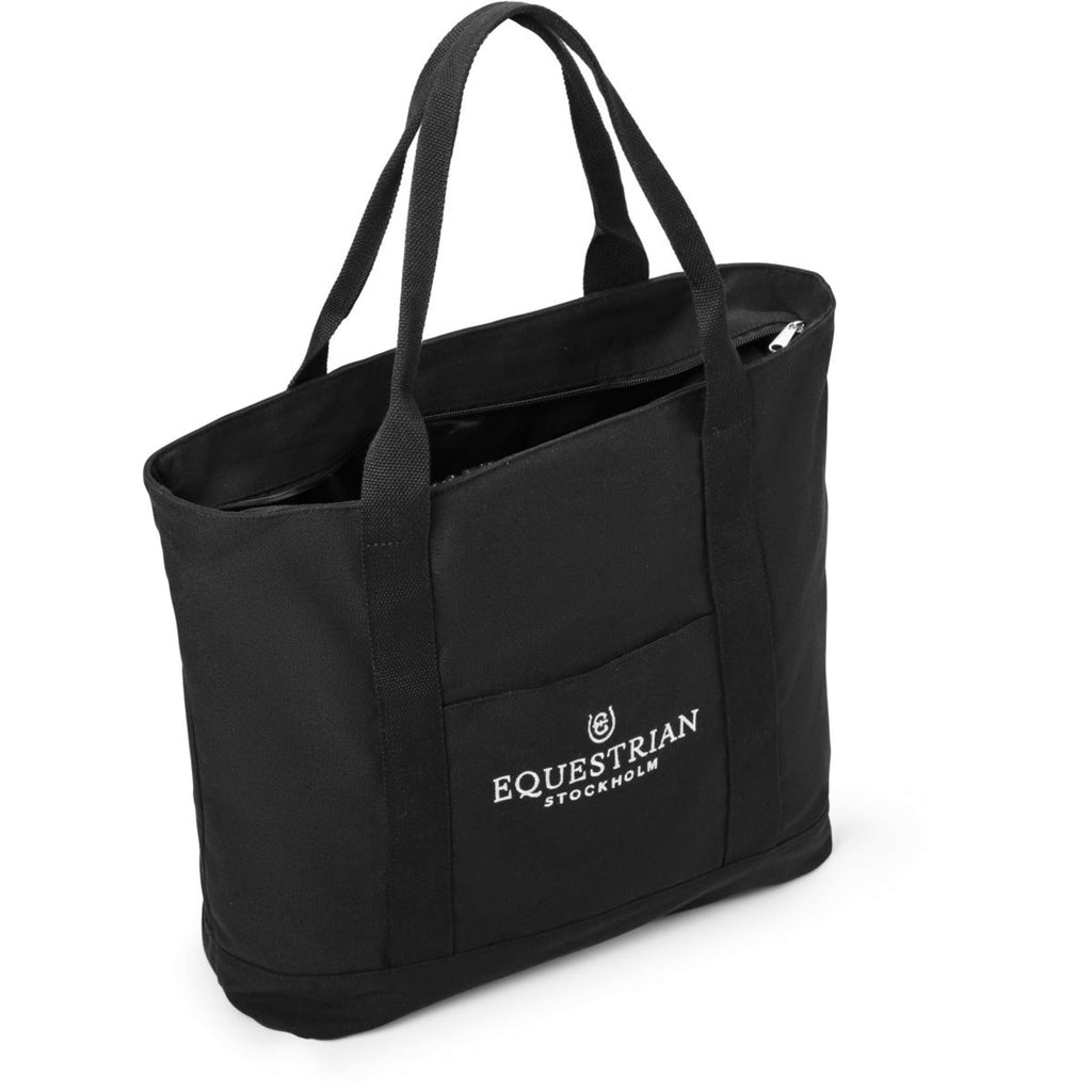 Equestrian Stockholm Tote Bag Schwarz