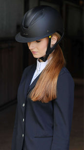 Lami-Cell Reithelm Luc Leder Mips Schwarz