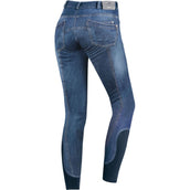 Schockemöhle Reithose Equinox Lyra Jeans Knie Grip Jeans/Blau