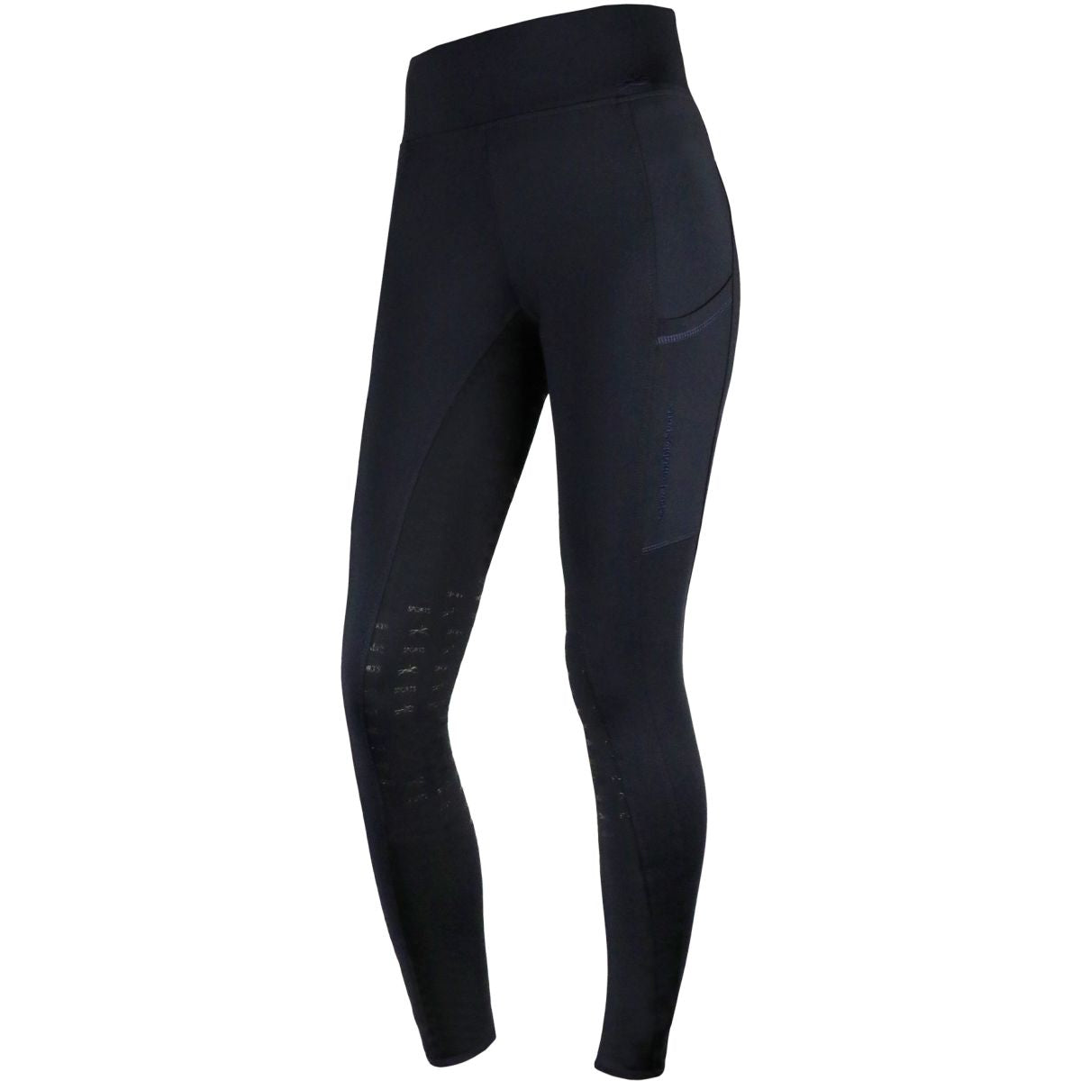 Schockemöhle Reitleggings Equinox Pocket Knie Grip Ocean