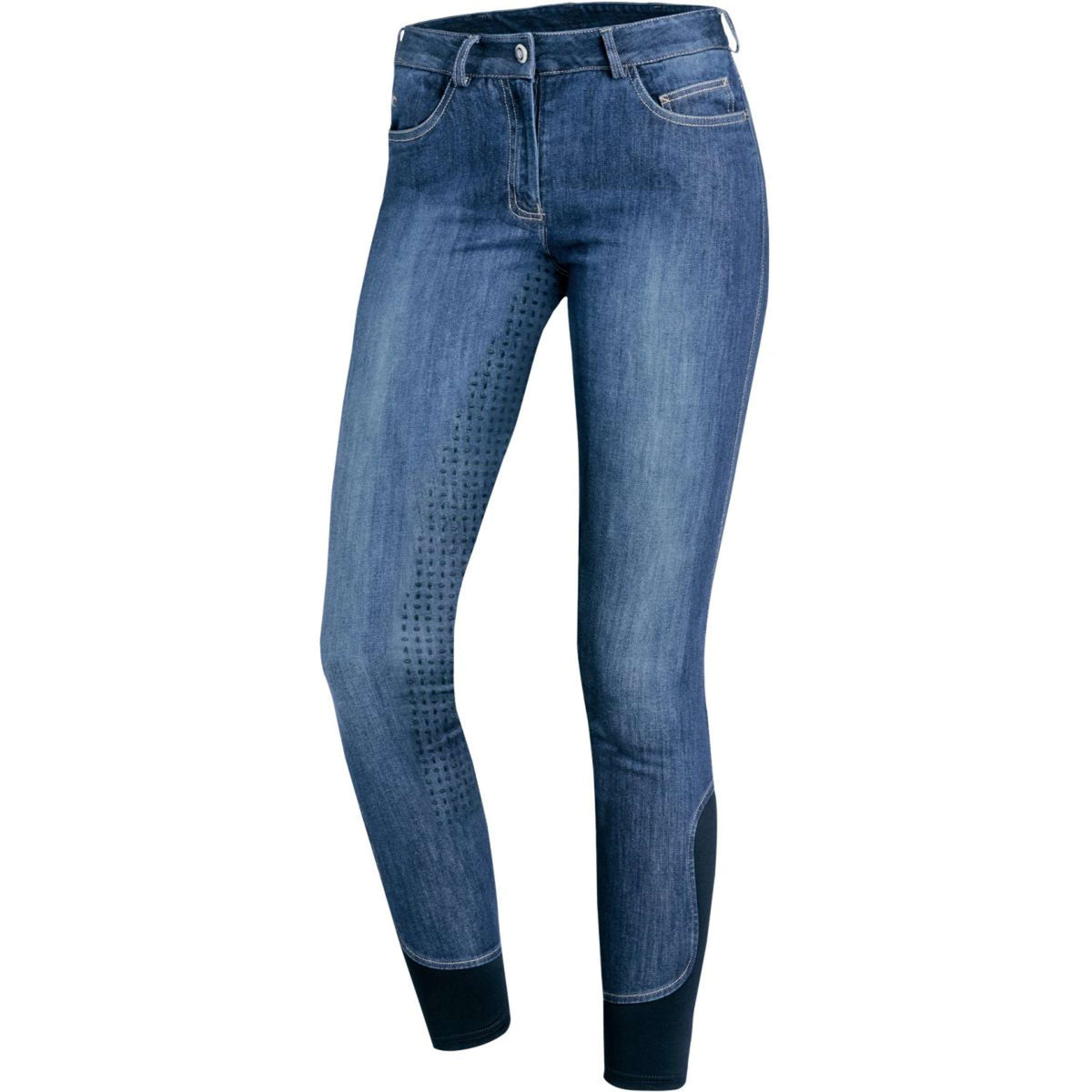 Schockemöhle Reithose Equinox Delphi Jeans Full Grip Jeans/Blau