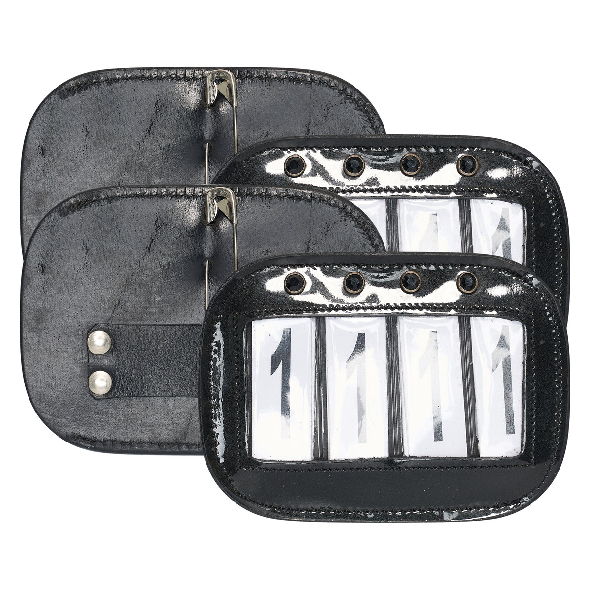 Imperial Riding Kopfnummern IHRSquare Shiny Black